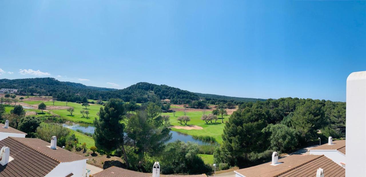Apartamento Atardecer En Menorca Son Parc Vista Al Campo De Golf Exterior foto